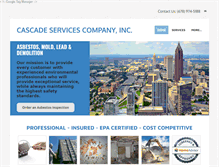 Tablet Screenshot of cascade-sc.com
